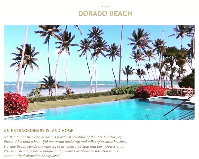 DoradoInsider's tweet photo. Visit https://t.co/Shrt4Ac1ER and visually experience the variety of styles and locations around beaches, mountains and golf views. https://t.co/4SqYw653sM