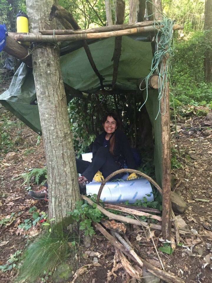 Adoro costruire bivacchi !!!! 😀 #Survivalcamp #LeadeeshipAcademyMICAP