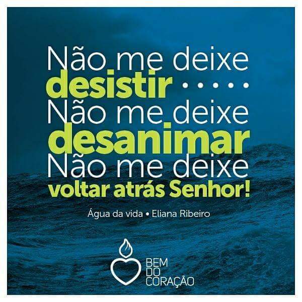 elianaribeiro's tweet photo. Quem aí já teve vontade de desanimar? Que Deus não nos deixe voltar atrás! 🛐😘❤ https://t.co/iYinYvewUb