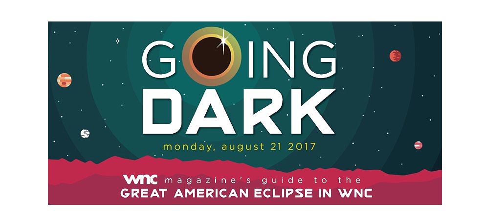 WNCmagazine's tweet photo. The Great American Solar Eclipse is coming through #WNC, one month from today! Our ultimate guide: https://t.co/AAY7bnIvqz https://t.co/6XbnKAn3xw