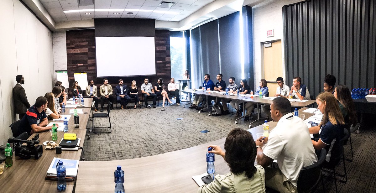 WeAreCUSA's tweet photo. It's time to hear from our 2017 #CUSASAAC Leadership Panel, from @pizzahut Headquarters! 📝 https://t.co/bTP0zR1f5n