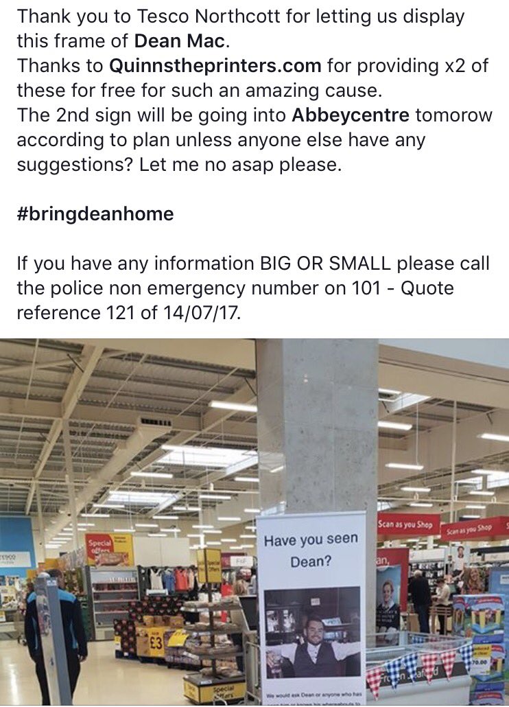 Quinnsprint's tweet photo. #BringDeanHome https://t.co/qK8jClwNwK