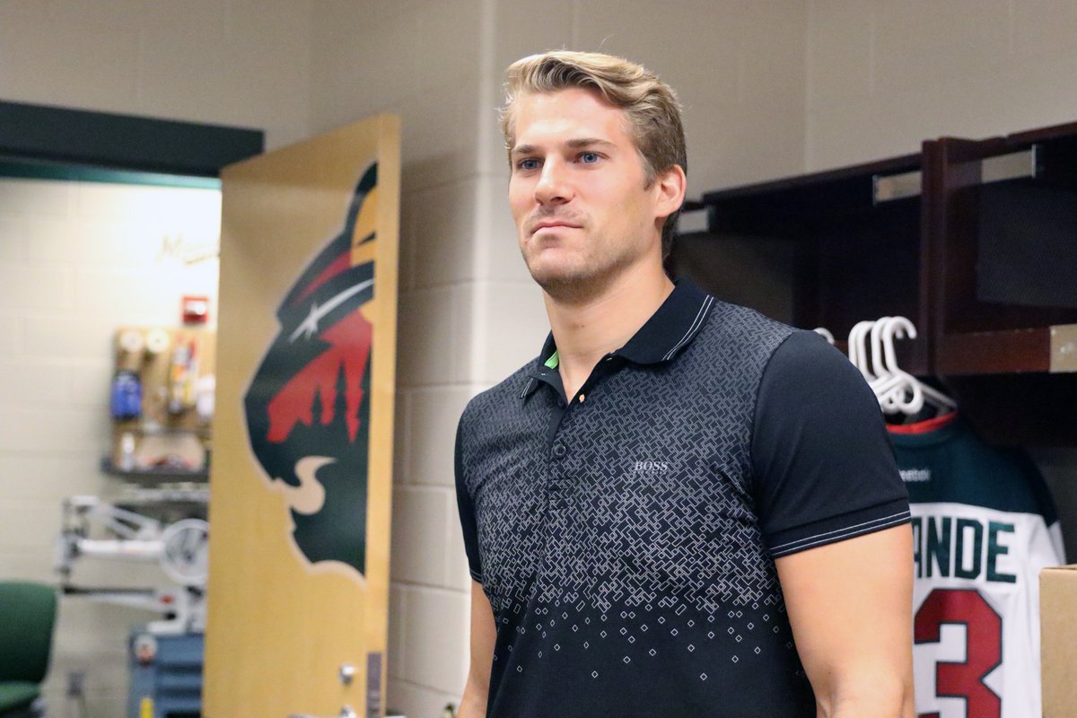 'I just gotta put the puck in the net and put my hands up.' — Marcus Foligno on his goal celly. 📰 → ow.ly/KyBc30dOMPL #mnwild