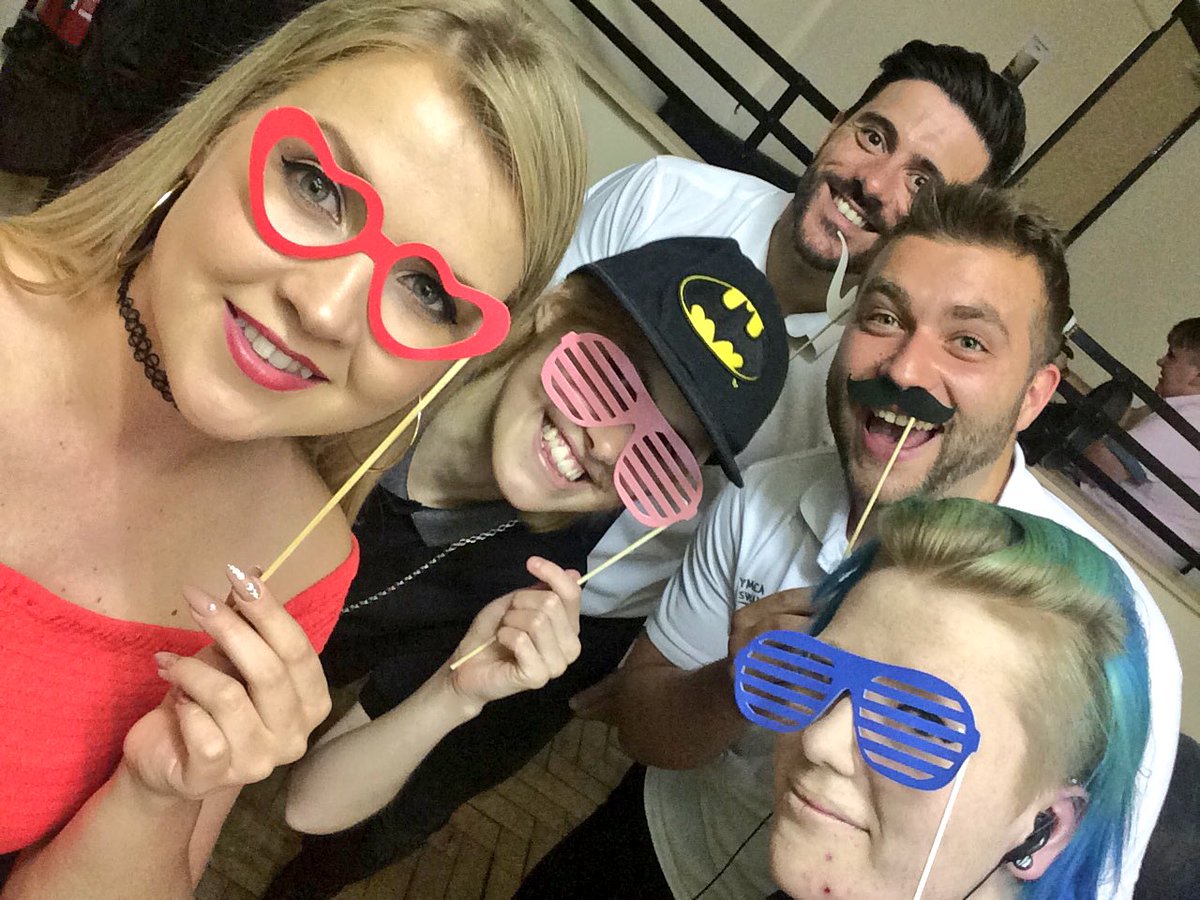 Egija_YMCA's tweet photo. @YMCASwansea 'Pride Prom'. Fantastic event filled with magic, music, dance and laughter 🏳️‍🌈#Pride #CelebratingYoungPeople https://t.co/GIRJV5ZywN