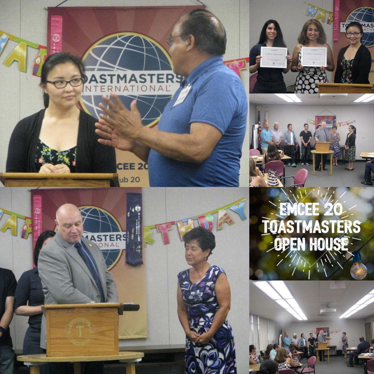 emceetwenty's tweet photo. #officerinstallation #toastmasters #LosAngeles #CaliforniaAdventure #Cali #welcome https://t.co/sxsc8gYKnn