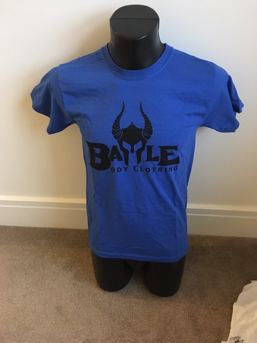 BattleBodyCloth's tweet image. A couple of the famous BattleBody T-Shirts . People say they feel and look great in these Ts . Only @ BattleBodyClothing.co.uk