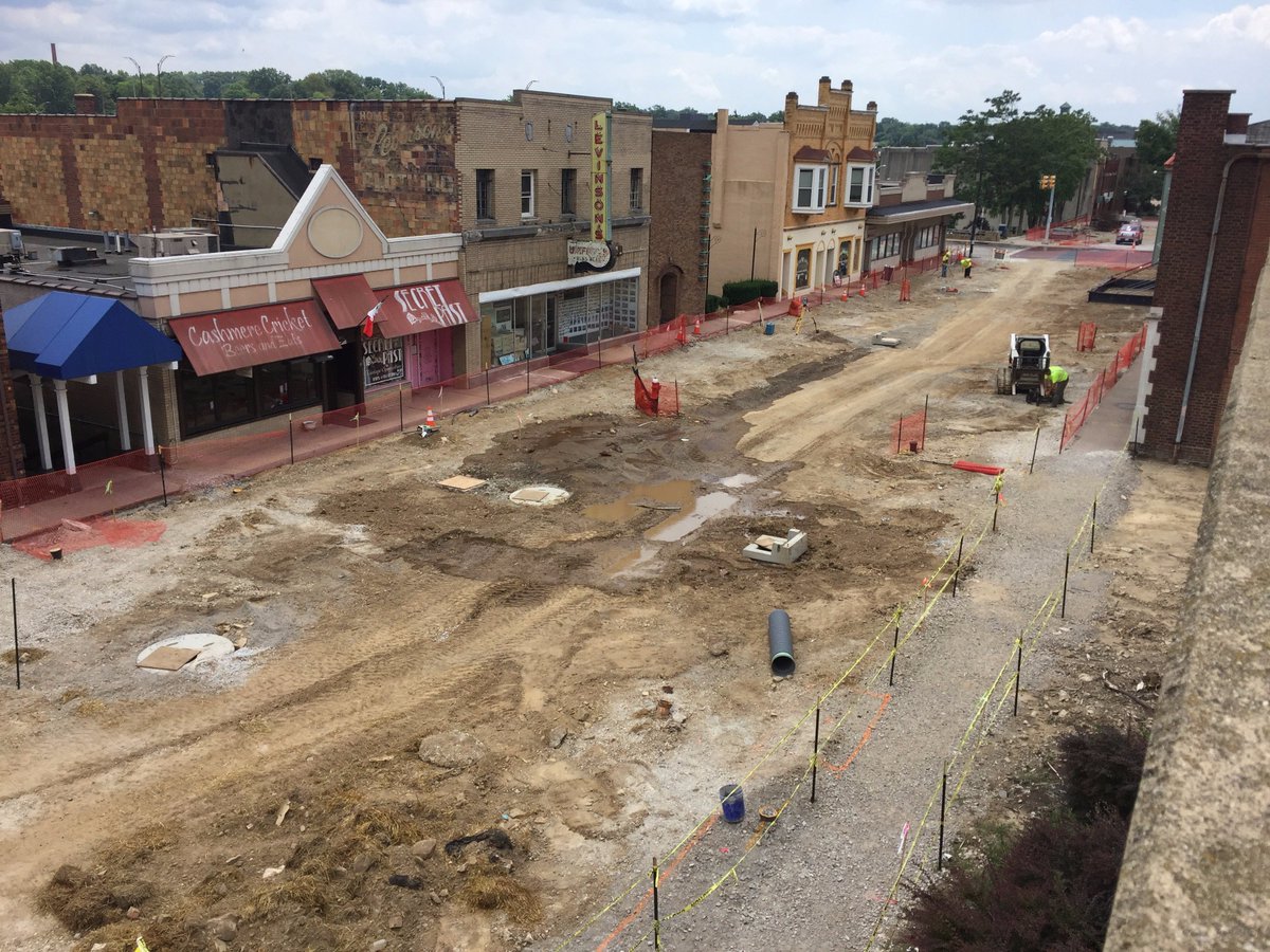 Starting 7/24, CFalls will close all of Front St. for downtown project-work slated to finish by Dec.31. More <a href="/MayorWalters/">Mayor Don Walters</a> Monday <a href="/WKSU/">WKSU</a>