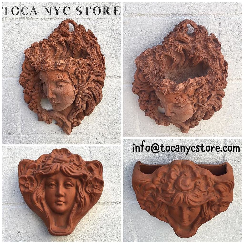 FireLilyVintage's tweet photo. VINTAGE we are finally posting these wonderful #terrocotta pieces for #homeandgarden #wallpot of #goddess #instagr… https://t.co/HW1jL6fzpH https://t.co/dDxnHXpZDU