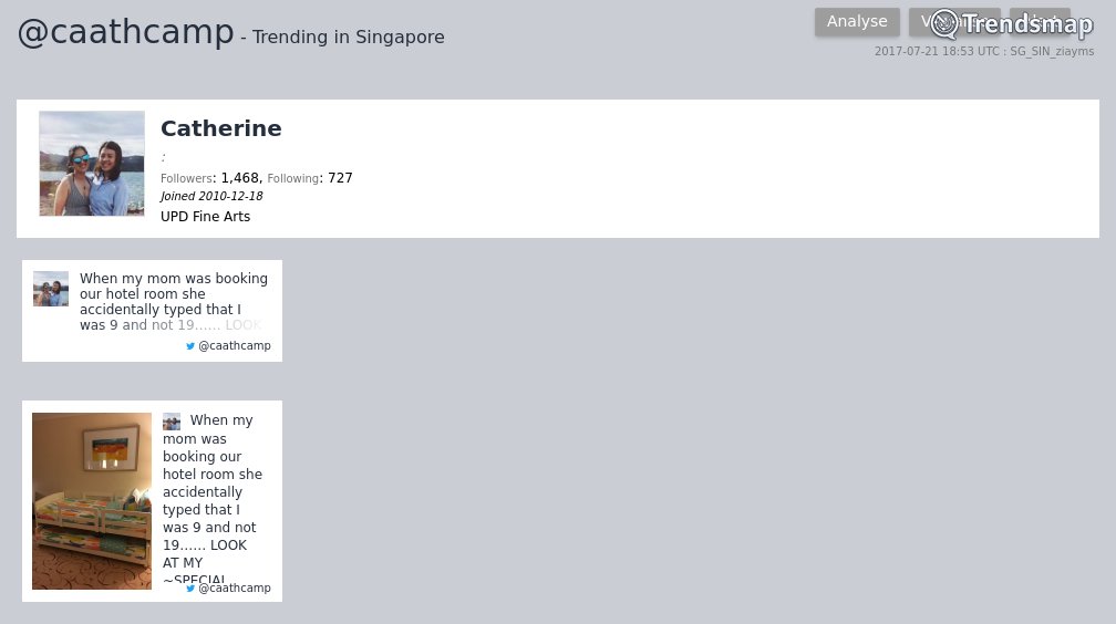 Catherine, @caathcamp is now trending in #Singapore

trendsmap.com/r/SG_SIN_ziayms