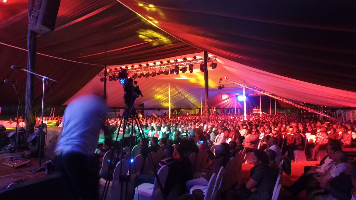 MwalimChurchill's tweet photo. The Churchill Show Live Recording.
Nyeri County tonight.
#ChurchillShowNyeri https://t.co/1edLKnj24r