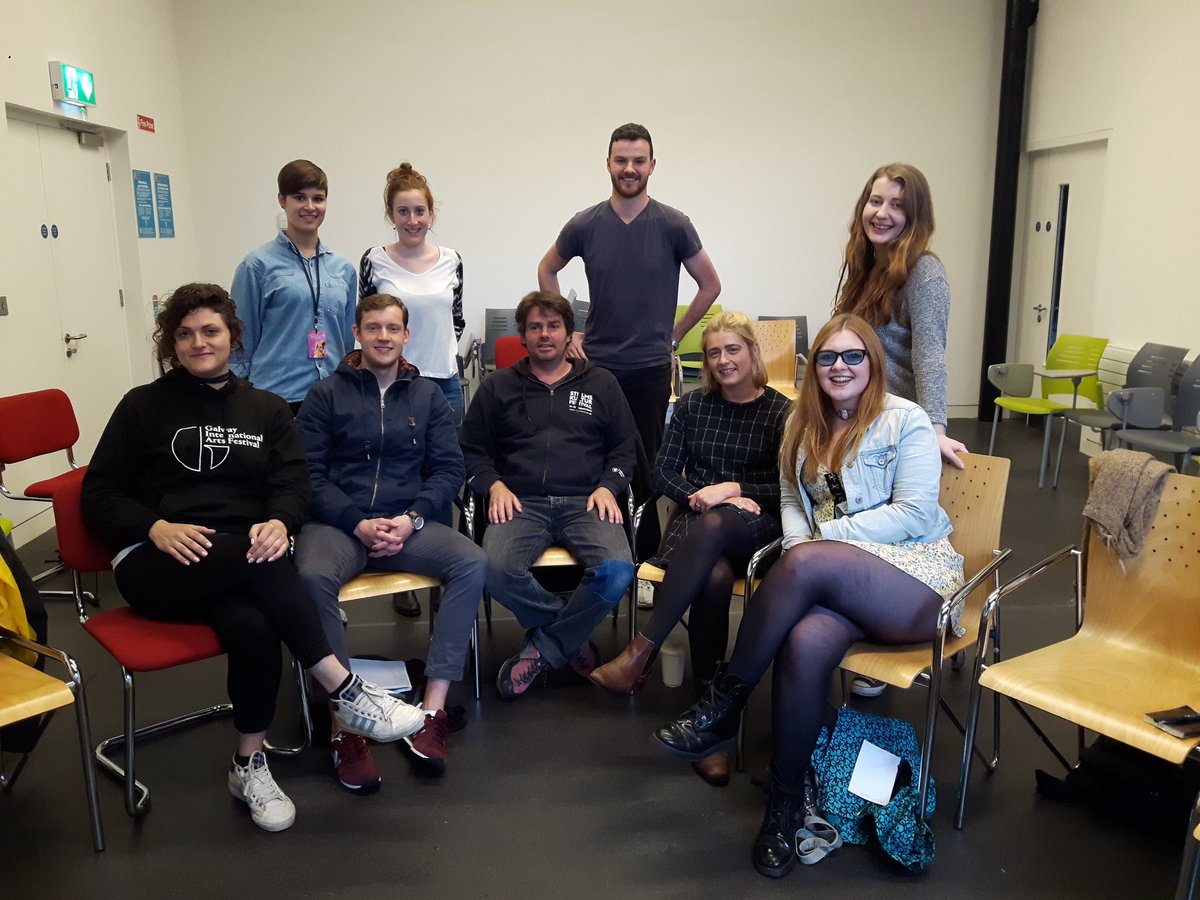 Crafty_Academic's tweet photo. Our private talk with Olivier Grossetête, creator of The People Build! #SELECTED2017
@nuigcomedy @NUIGalwayPress @GalwayIntArts @nuigalway https://t.co/gPxaNAvDsn