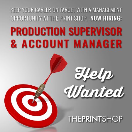 theprintshopsav's tweet photo. We're Hiring!  @theprintshopsav is looking to fill a #management #position. Visit https://t.co/KlgV4c7TBg for details. https://t.co/Nk0jJIQk3W