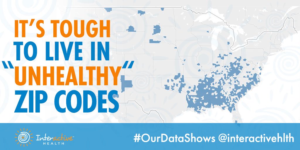 interactivehlth's tweet photo. People in high #healthrisk zip codes are 15 - 45% more likely to have #emotionalhealth risks. #OurDataShows | More: https://t.co/l1VHdPdeA3 https://t.co/5Sef77q6FA