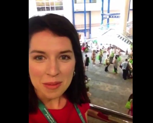 theRCOT's tweet photo. Did you see a video blogger at our Annual Conference? Ann is an #occupationaltherapy student @QMUniversity - https://t.co/Fl3TdxOpxL https://t.co/NqT3OeWf6b