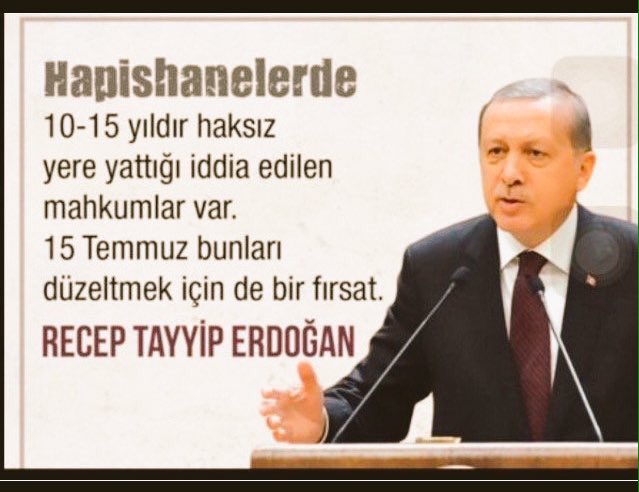 Naimzal6's tweet photo. #AdliMahkumaÖzgürlük Bizleri mahkum edenle kendileride hüküm giyidi hukukla bağdaşmaz @RT_Erdogan @BA_Yildirim. @abdulhamitgul. Cza indirimi https://t.co/cGZ43GpC1M