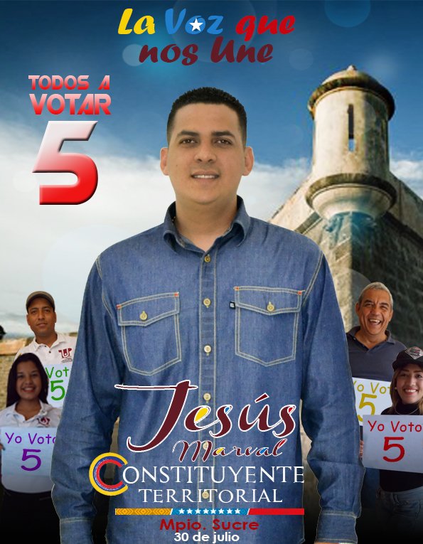 chuchumarval17's tweet photo. #LaVozQueNosUne #Vota5JesusMarval mi compromiso es seguir luchando para el pueblo. Vota 5 https://t.co/OWsDiNXHm4