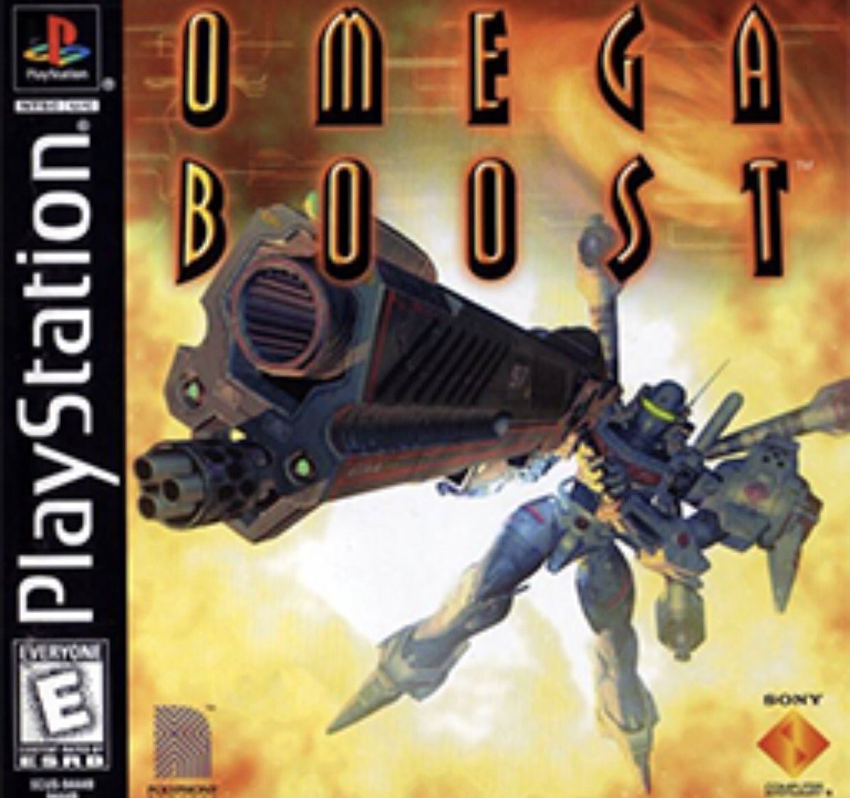 PlaystationBrah's tweet image. Throwback to the time that @PolyphonyDigital made a game about giant mechs and not sports cars. #OmegaBoost