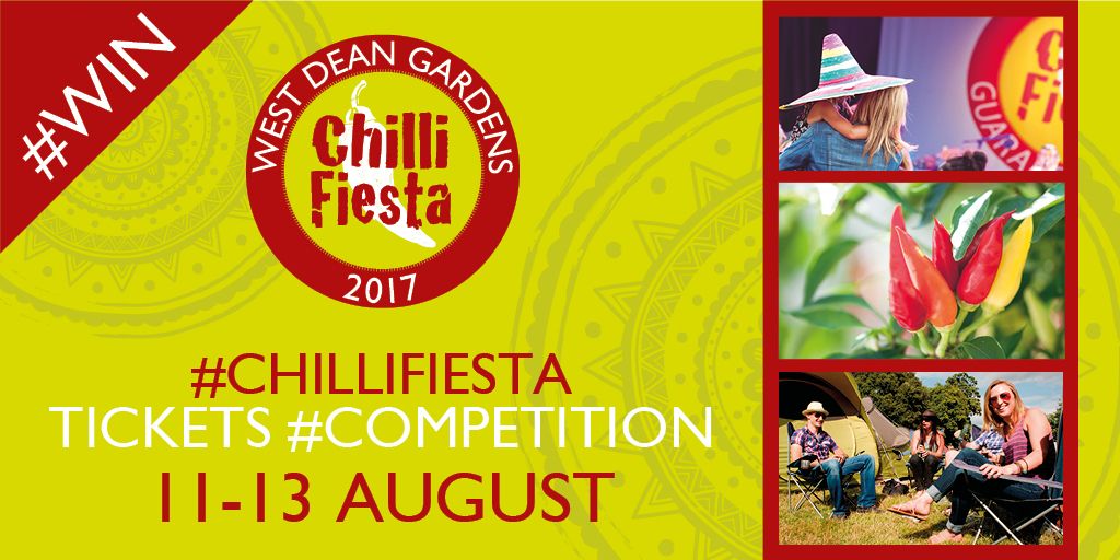 westdeangardens's tweet photo. #Competition: #WIN 2 adult day tickets to West Dean #Chillifiesta, just re-tweet + reply telling us who you'd bring https://t.co/qTNSbvt8jF https://t.co/1KYOQfz2Dx