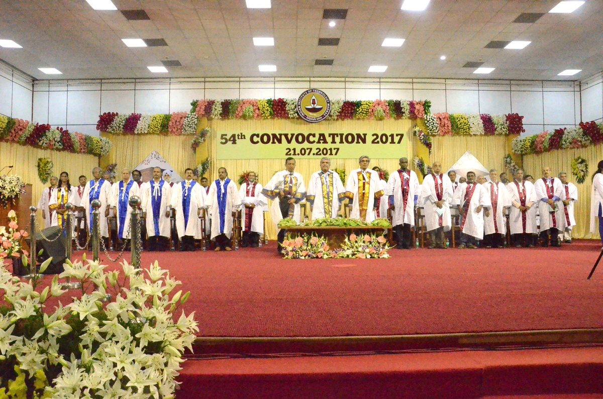 iitmadras's tweet photo. Surrounded by friends, family &amp; faculty; @reachIITM students cross the stage at SAC to receive their degrees. (1/3)#ConvocationAtCampus https://t.co/mYsXn46DLl