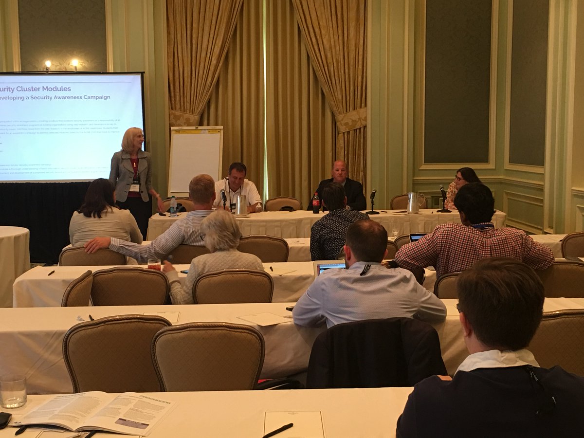 sc_ate's tweet photo. Rick Roberts, assistant director of @sc_ate, pitched the Necessary Skills Now curriculum to faculty at @HI_TEC. #highimpact2017 https://t.co/A5WRMRZNST