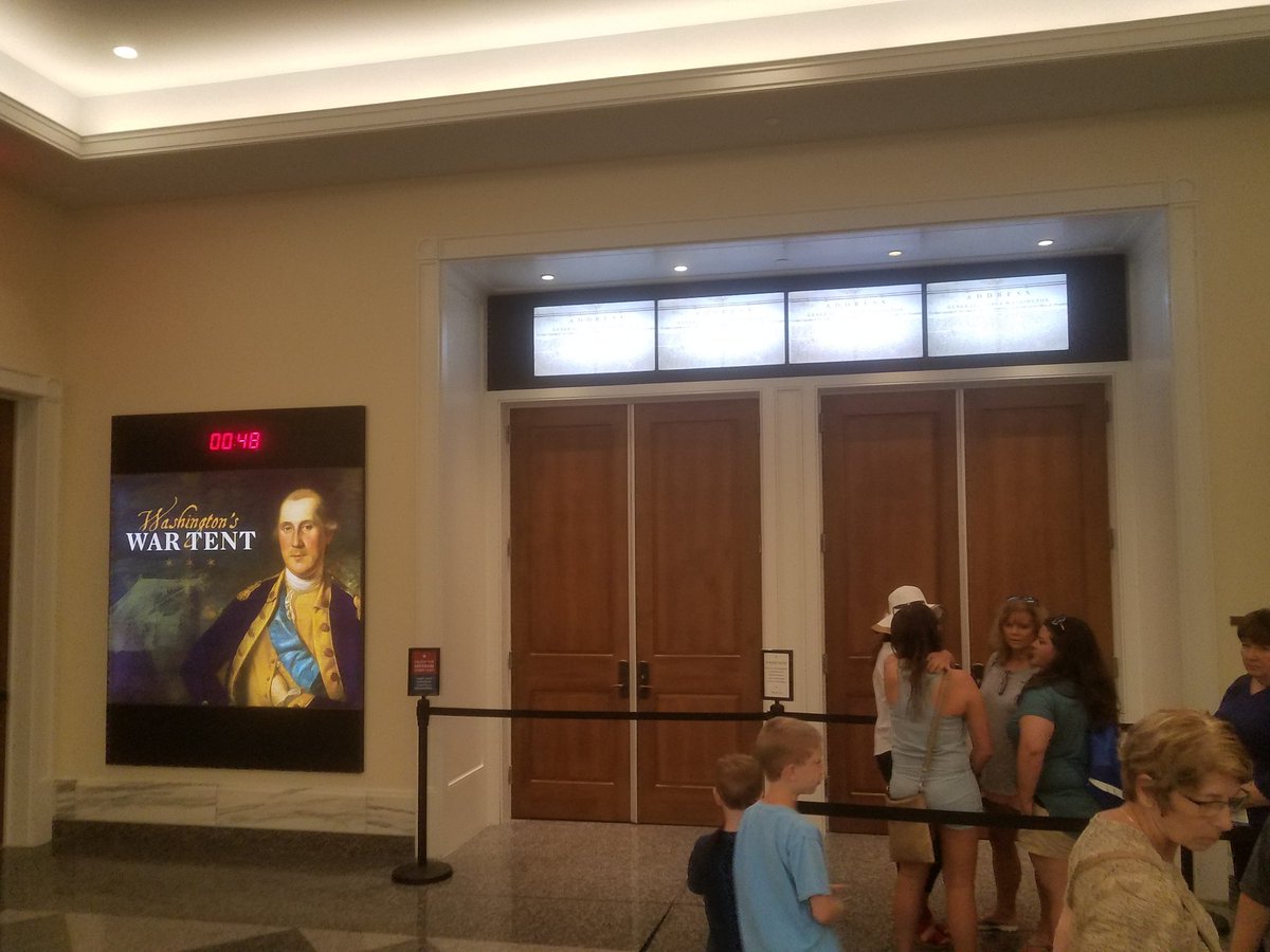 DouglasBradburn's tweet photo. Anticipation.  Washington's war tent @Amrevmuseum #Shear2017 https://t.co/A9f9VKLmmZ