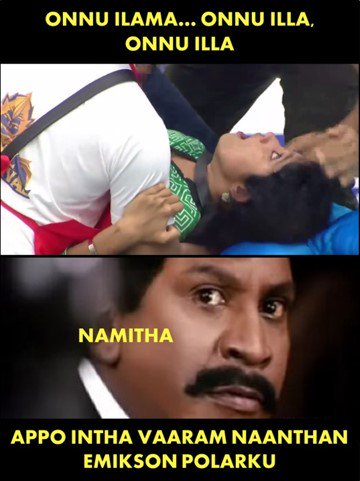 bfxnewstamil's tweet photo. #SaveOviya, #BIGGbossTamil, #OviyaArmy, #EliminateJulie, #Oviya, #EliminateNamita https://t.co/07BAOuLWzZ