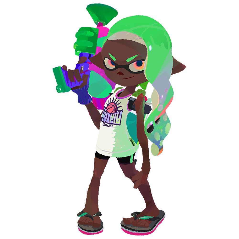 Tweet スプラトゥーン2 任天堂公式アカウントでブキ画像や壁紙がもらえると話題 Naver まとめ