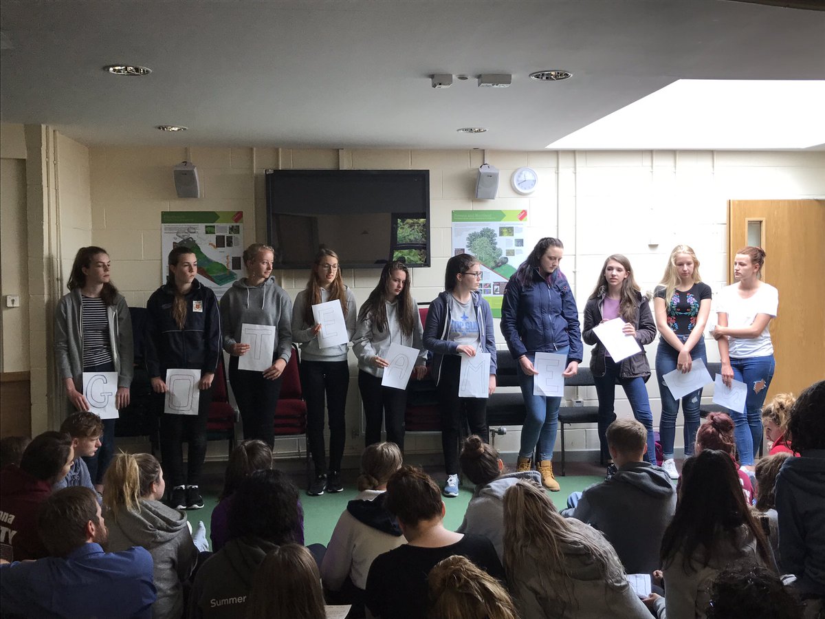 InspiraAliceJW's tweet photo. #TeamEros finishing Week 1 of #NCSLancashire with a fab presentation on what they've learnt this week &amp; how they'll use it in the future! ✔️ https://t.co/E21FRsZnjC