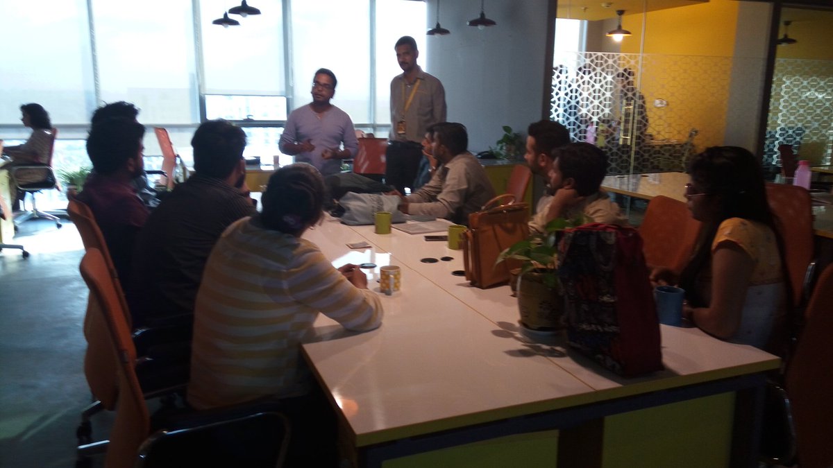 buzzankur's tweet photo. @NowFloats #Paathshala #FirstBatch is #ready to #roar! 
#Day4 concluded wid d #introduction at #Sales #HQ #Gurugram #NFPeople #GrowingFamily https://t.co/zIV24V0vBu