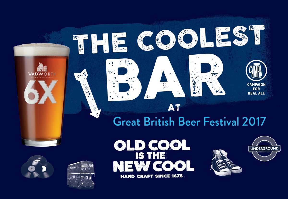 Wadworth's tweet image. You're invited to The Coolest Bar @gbbf! We've got 5 pairs of tickets to give away Just comment below who you'd bring along &amp;amp; you could win!