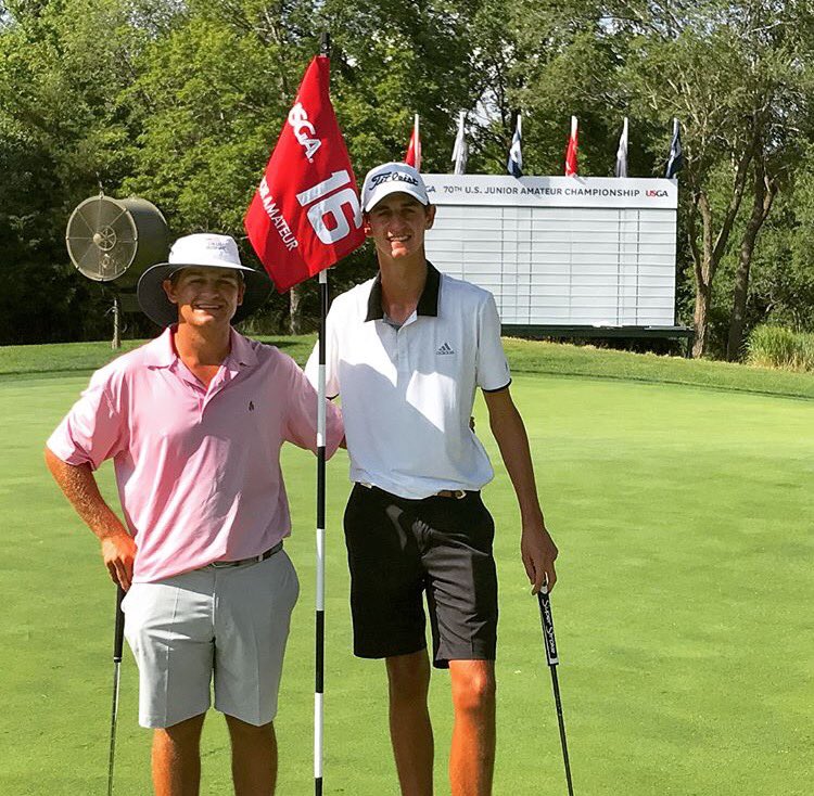 SMUGolfM's tweet photo. S/O to @mmeissner2 on his success at the @USGA U.S. Junior Amateur! He was T9 in stroke play (-5) and reached the rd of 32 in match play! https://t.co/d8CRNfwfYY