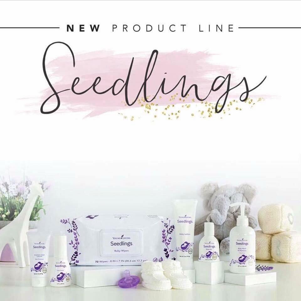 Excited about the launch of our new #baby line! Perfect for younger #kiddos! And it's #toxinfree! #seedlings #moms #kids #theoilyschoolhouse