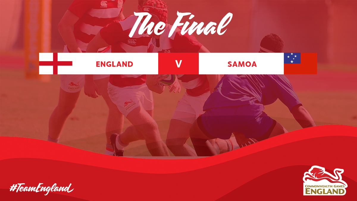 All set for the rugby 7s gold medal match at approx 4:10pm UK Time.  

Let's go #TeamEngland