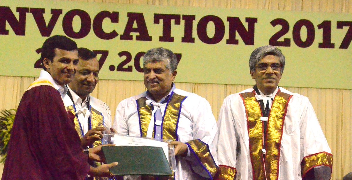 iitmadras's tweet photo. The convocation address was delivered by @NandanNilekani. (2/3)#ConvocationAtCampus https://t.co/dkrZWENKsl