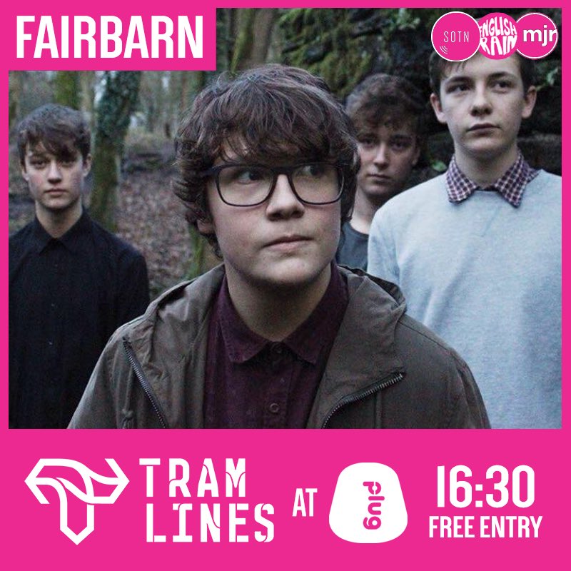 fairbarnband's tweet photo. TRAMLINES / PLUG / 4:30PM

Tomorrow we'll be hitting it hard for this Tramlines '17 and we'd love for you to join us!

See you tomorrow ✌🏻 https://t.co/CO3ruvQIrb