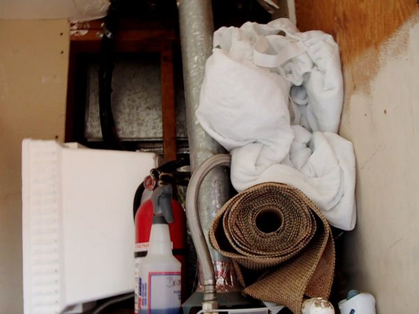 PillarToPostOKC's tweet photo. Just because you can store things here, doesn't mean you should.. 
#DontDoIt #HomeInspection #RealEstate https://t.co/V5AtzP0m3i