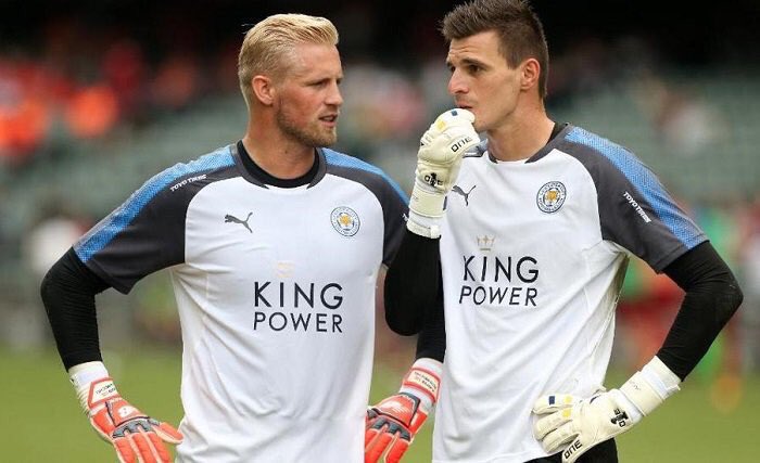Very good and very happy with my performance for my first training sessions with <a href="/kschmeichel1/">Kasper Schmeichel</a> for <a href="/LCFC/">Leicester City</a>
