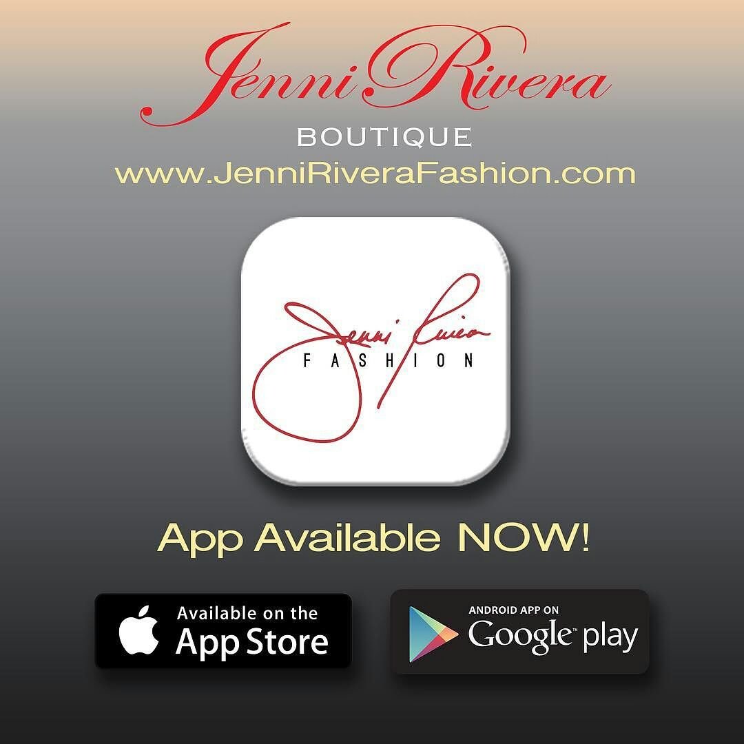 JenniRFashion_'s tweet photo. Descarga tu aplicación de Jenni Rivera Fashion y obtendrás un 10% en la tienda (excepto artículos de colección y artículos ya en descuento) https://t.co/TPkGCHBFcX