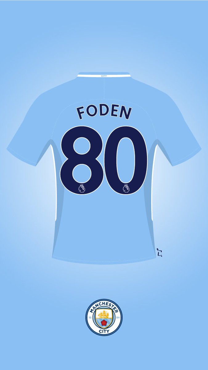 CCrowleyGFX's tweet photo. After his brilliant display last night I had to add @PhilFoden’s jersey. Big things to come for him. 👏🏻  @ManCity #iPhone #wallpaper #mcfc https://t.co/unAz4qRDiO