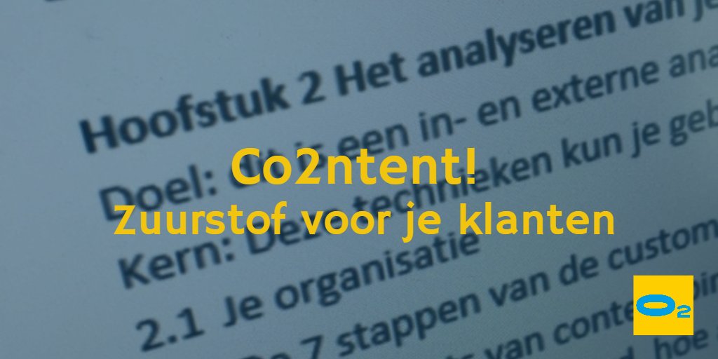 antaldewaij's tweet photo. En hopla! Vandaag hoofdstuk 2 afgerond. Over het analyseren van je #content omgeving en een #contentmap maken. #zuurstof #boek https://t.co/xrcrddZOdw