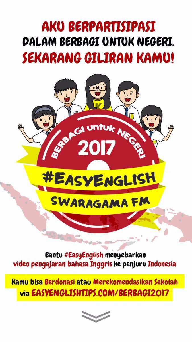 And this is the spirit to spread to all of you.. #easyenglish 💛😉