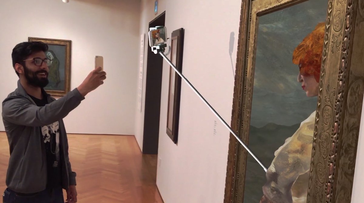 WeAreMuseums's tweet photo. The artist @alexmayhew pushed the @agotoronto into the 21th! Check the #VR exhibition #ReBlink! https://t.co/jDdt2dijIS by @ImpssibleThngs https://t.co/tPBawY60g0