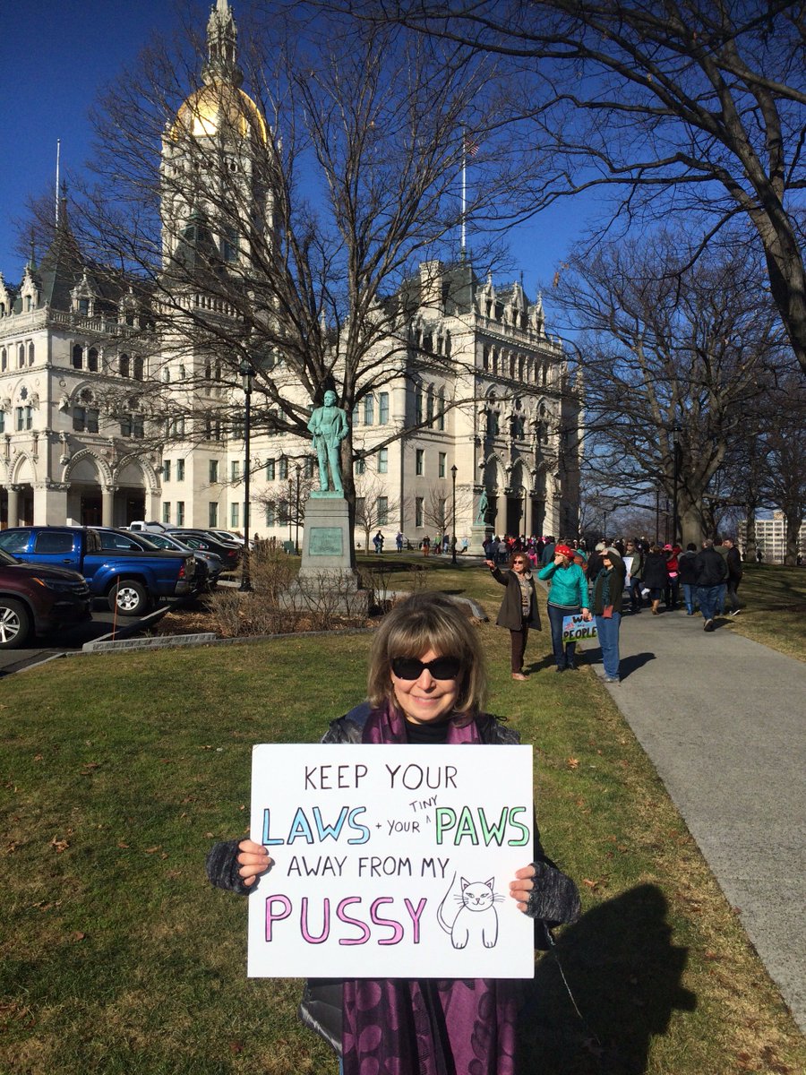 lskmerlin's tweet photo. #6MonthsSinceWomensMarch, and the resistance lives on! @womensmarch @womensmarchct @WomensMarchHart #HartfordCT https://t.co/274kkiT9pP