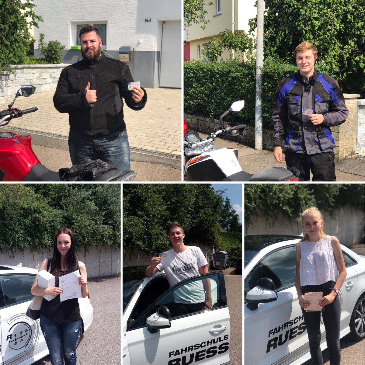 FahrschuleRuess's tweet photo. Glückwunsch 🍀 #führerschein #fahrschule #göppingen #praktischeprüfung #bestanden #fahrschuleruess https://t.co/oNrmR7AVUW