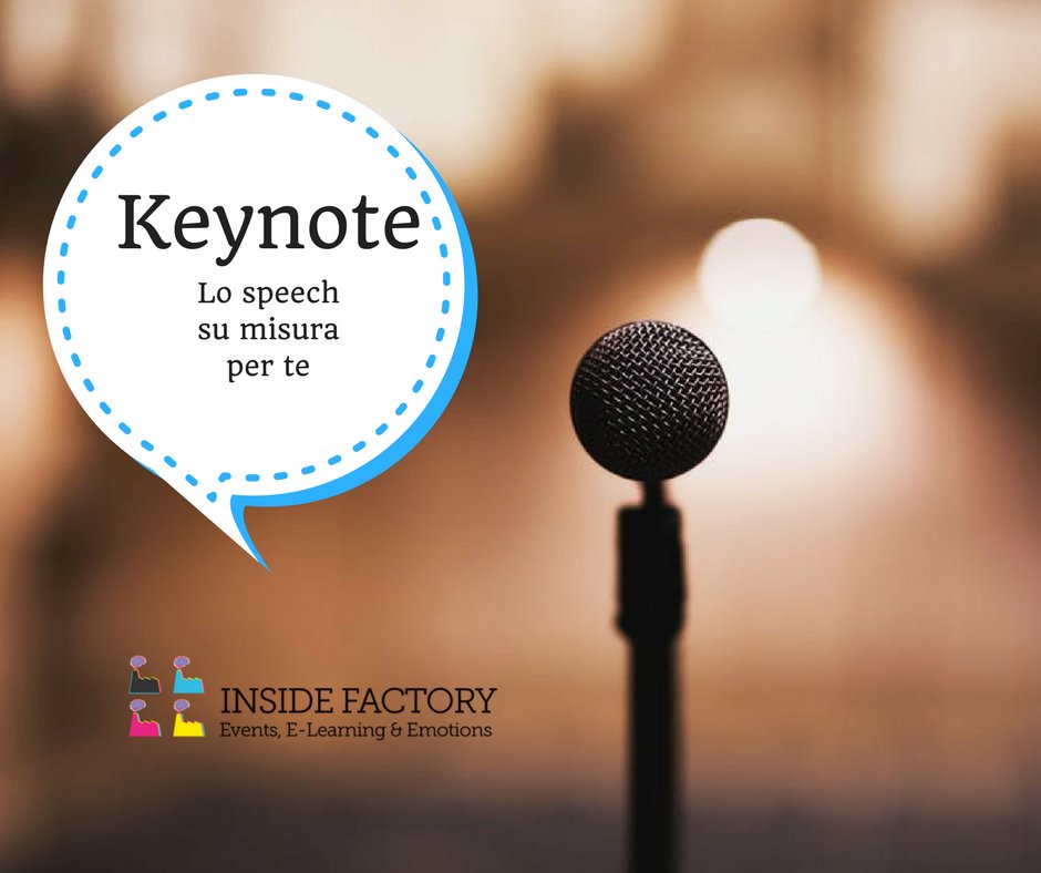 Inside_Factory_'s tweet photo. Vuoi realizzare uno #speech specifico per la tua #azienda? Scopri il servizio #Keynote di #InsideFactory. #b2b #b2c https://t.co/lNeup8qaGK https://t.co/w1ksQT8bqZ