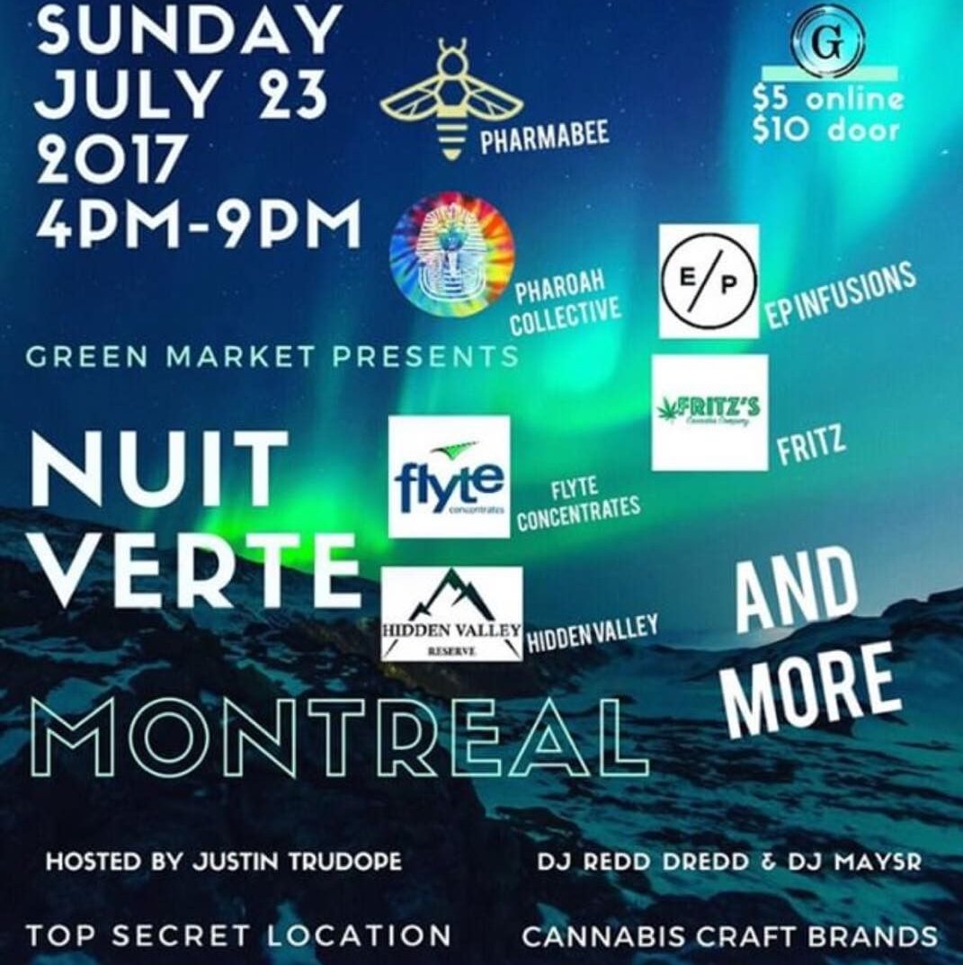 HiddenValleyCAN's tweet image. Come dab with us this Sunday at the special Montreal addition Green Market!! Tinyurl.com/nuitvertemontr… @greenmarketon #greenmarketto #dabbar