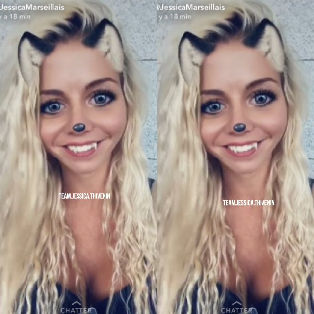 JessicaaSource's tweet photo. Le retour de ma beauté sur snap ouiii depuis le temps que j'attend sa @JessicaThivenin ❤️ https://t.co/cl1t4zCdUX