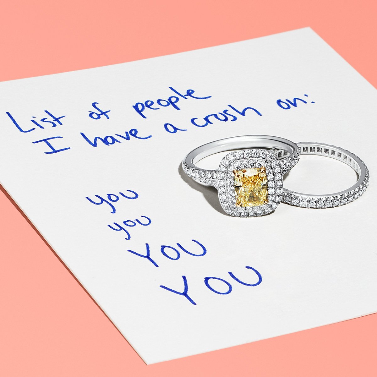 TiffanyAndCo's tweet photo. Our favorite list. Nothing says love quite like a love note. #TiffanyLoveNotes https://t.co/QGkzef85Bj