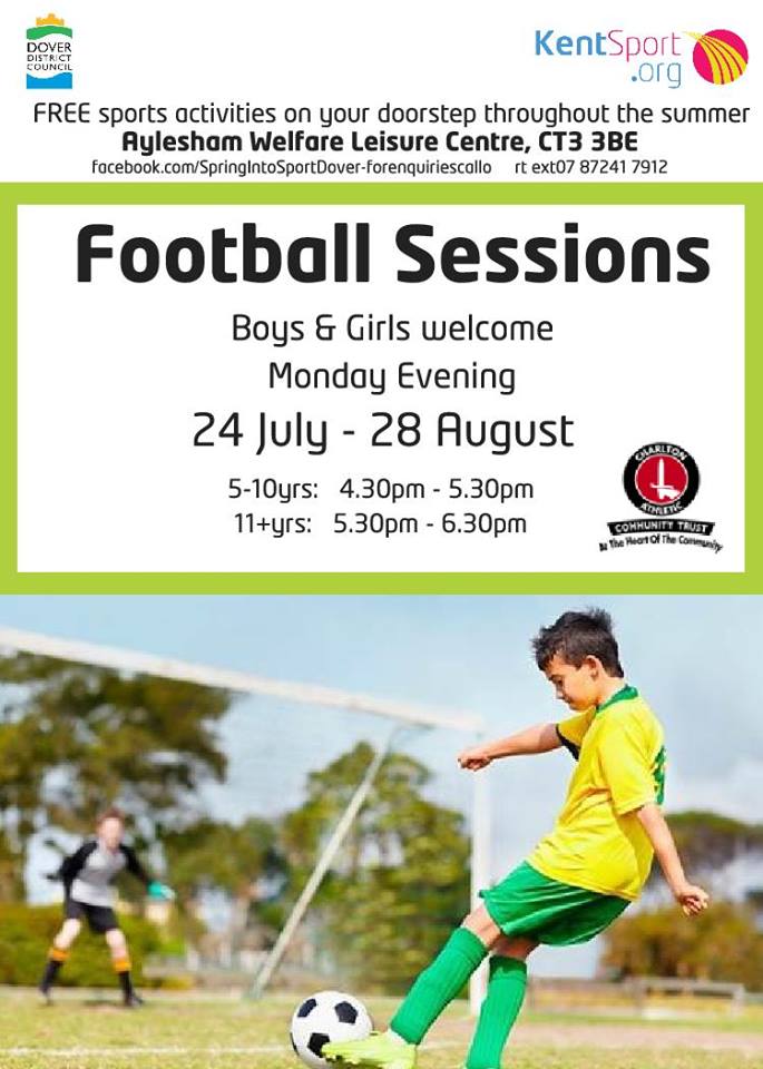 Active_Kent's tweet photo. Information on FREE activities for 5-18 year olds in #Dover this summer https://t.co/QQiaHFuCL6 https://t.co/GUzTTf9xUd