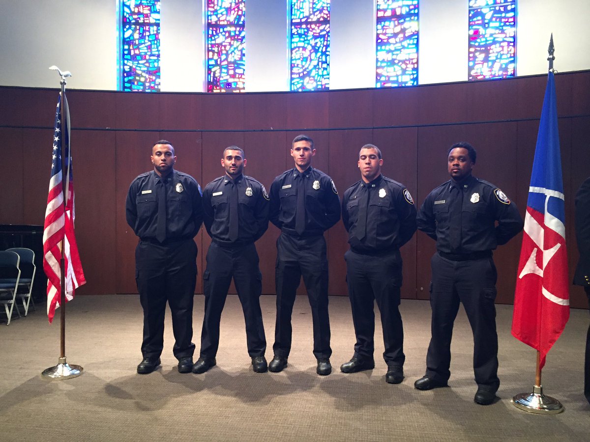 Congratulations to our AUPD police academy graduates!